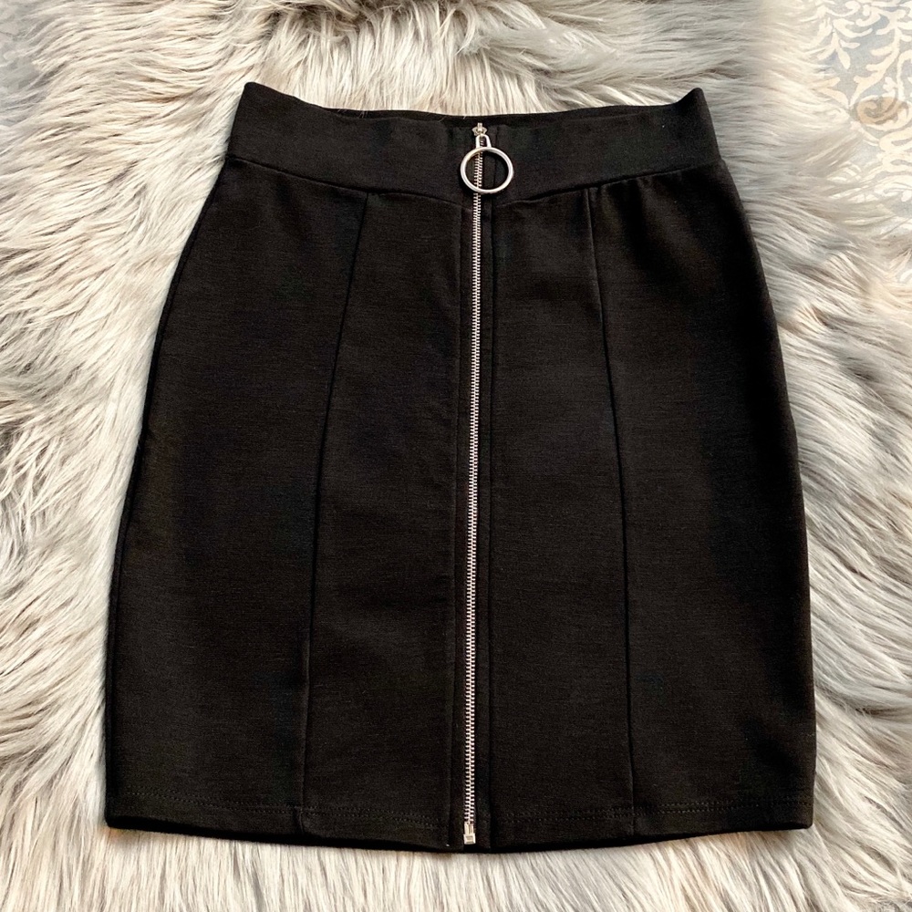 Imagenation Black High Waisted Skirt